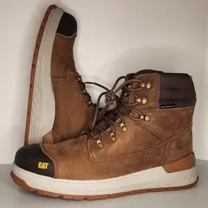 CAT Impact Ankle Padded  Hiker Waterproof Slip-resistant CCT CSA Safety Boot 13 Cat | Shoes | Cat Impact Ankle Padded Hiker Waterproof  main image 2